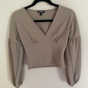 Express beige shirt